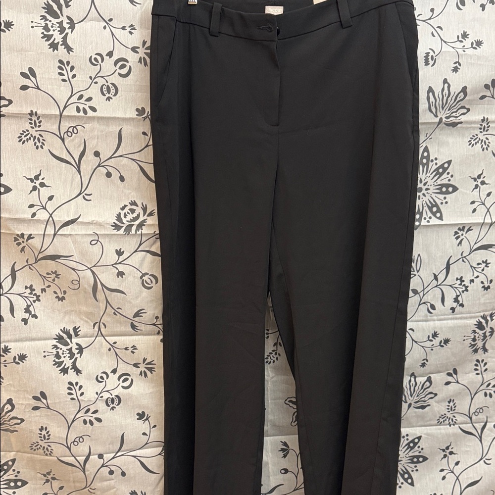 Chico’s Black Label Classic Black Trousers